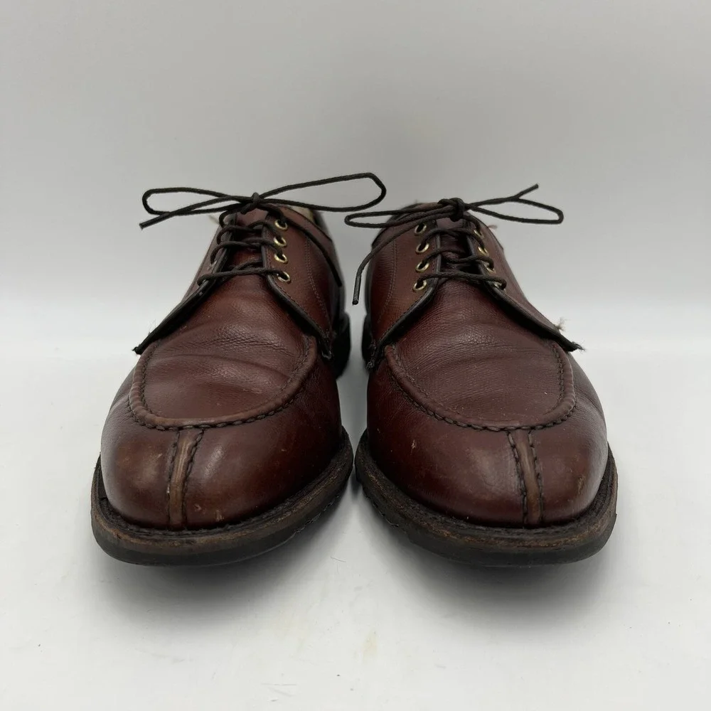 Footjoy Classics Dry Premiere Golf Brown Leather Shoes Size 10D 26803R Spikeless
